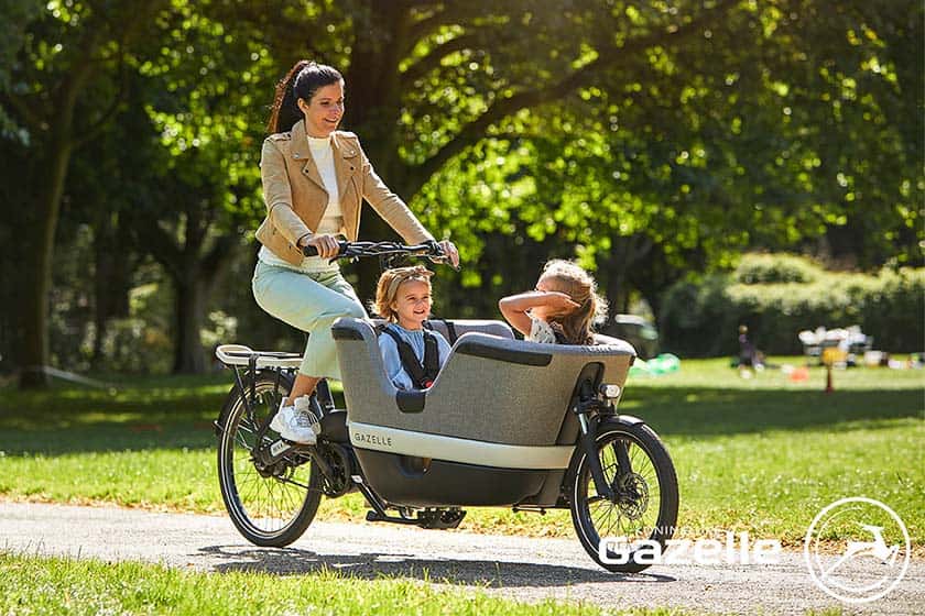 Waning Tweewielers levert - Gazelle - Elektrische bakfiets - Makki Waning Tweewielers levert - Gazelle - Elektrische bakfiets - Makki